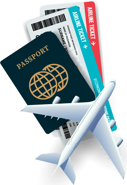Passport and Plane